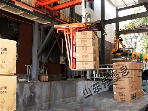 全自动箱料桁架式装车机 机器人全自动装车机