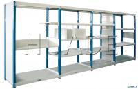 仓储货架 55型立柱中量型货架——高效仓储解决方案